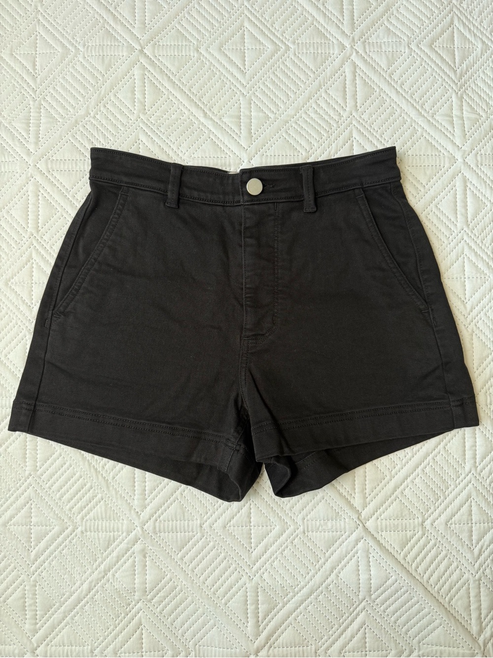 Everlane High Rise Utility Shorts Size 2 Black